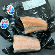 挪威三文魚柳（除腩位部位）{本產品用新鮮三文魚製作}（煮食用）