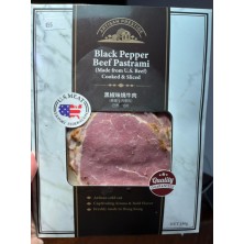 美國(熟)燒牛肉切片(黑椒味)
